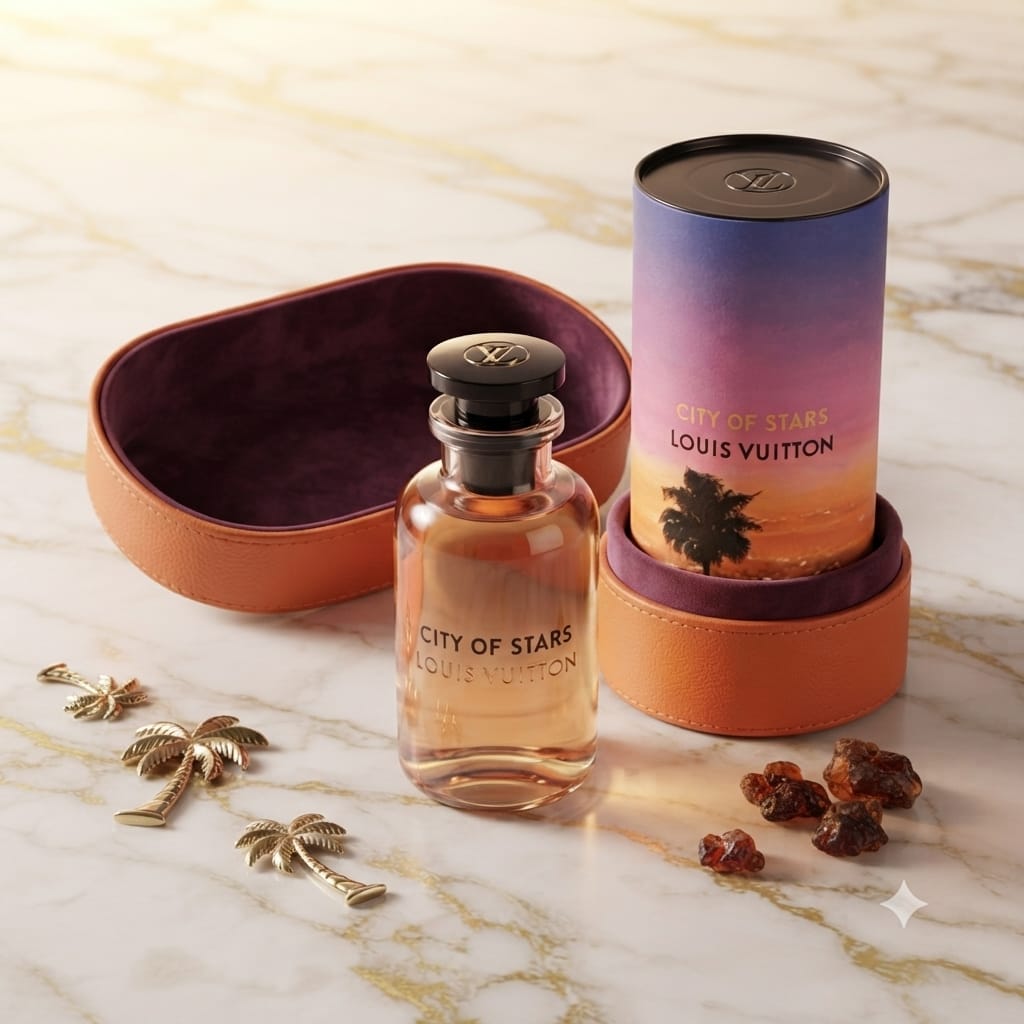 Louis Vuitton City of Stars Eau de Parfum – Luxury Citrus Floral Fragrance