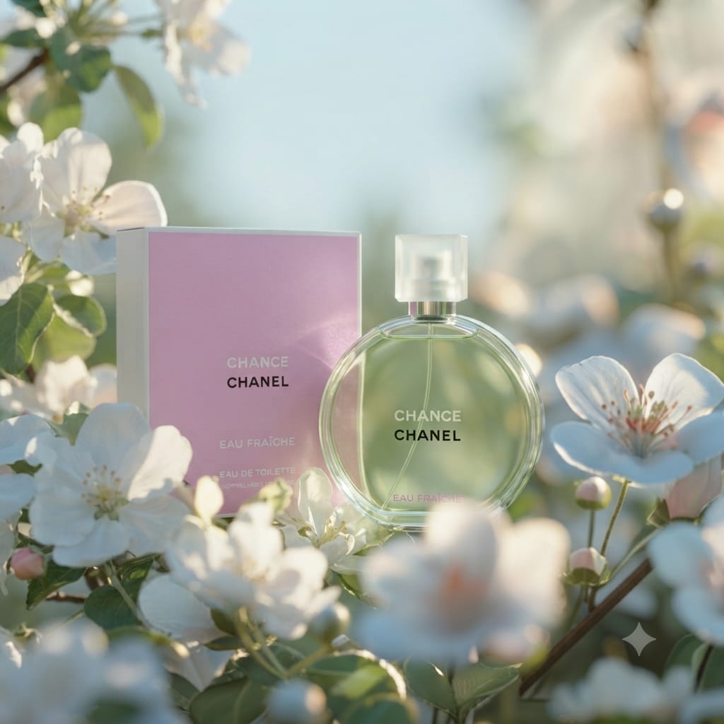 Chance Chanel Eau Fraîche Eau de Toilette for Women – Fresh & Elegant Fragrance
