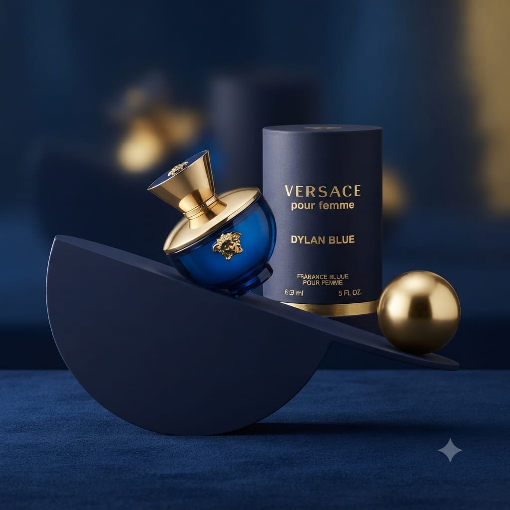Versace Dylan Blue Pour Femme Eau de Parfum 100ml | Women's Floral Fruity Woody Perfume