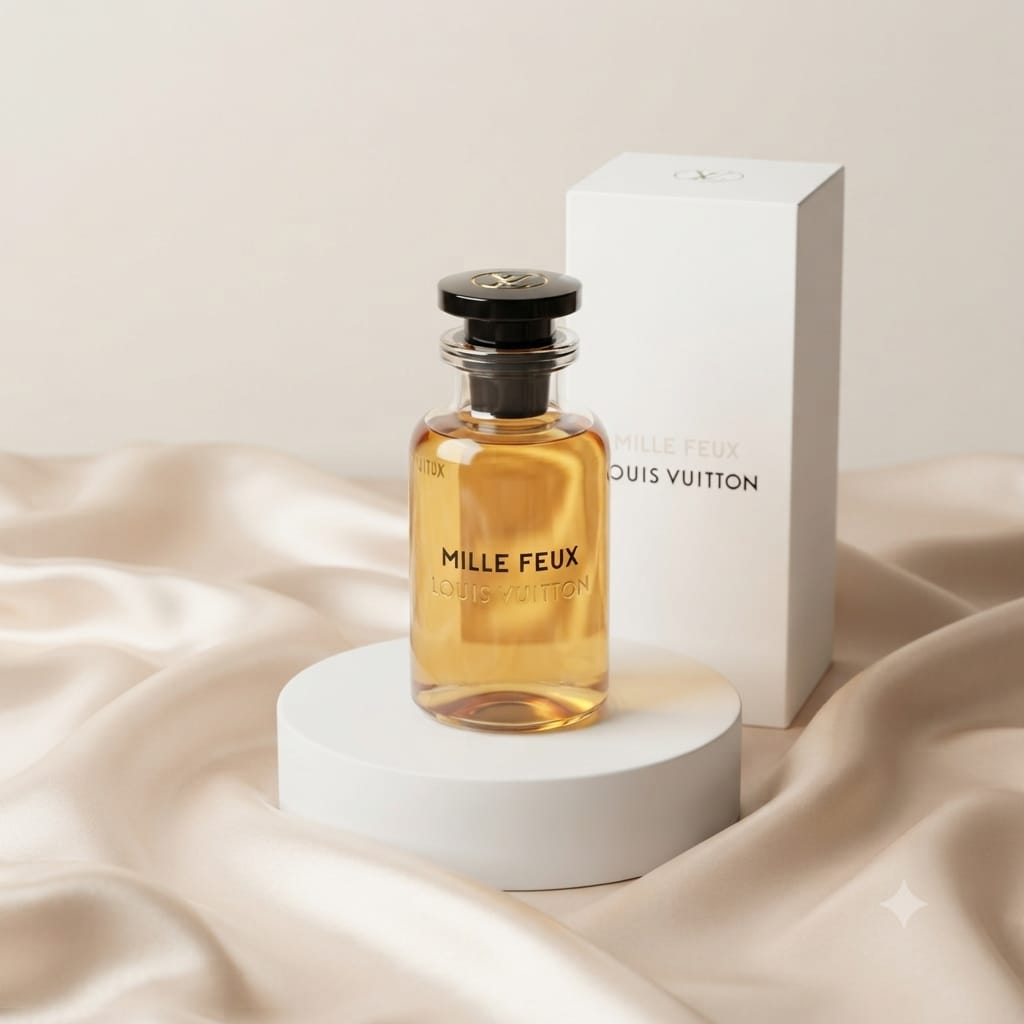 Louis Vuitton Mille Feux Eau de Parfum – Luxury Raspberry & Leather Floral Perfume