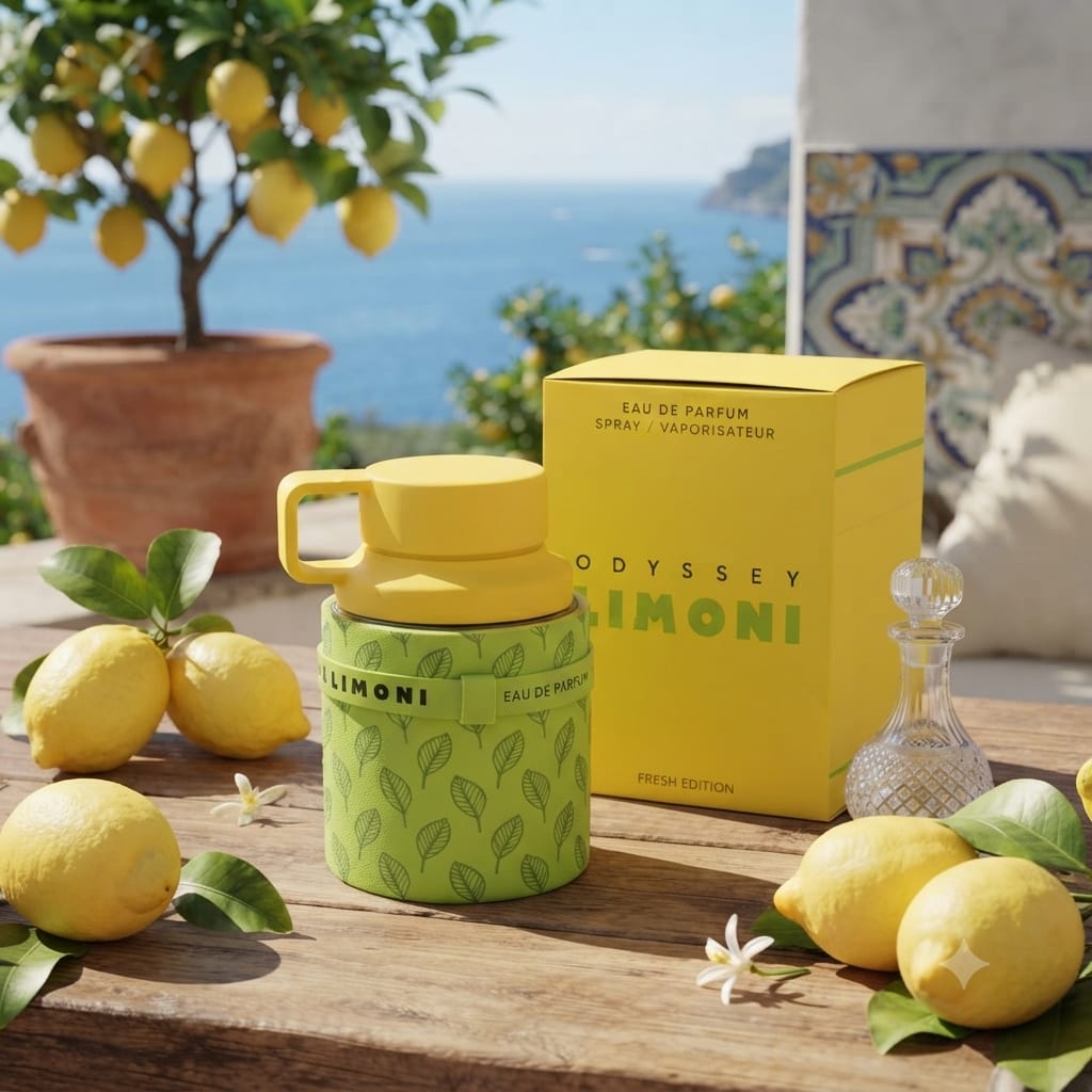 🍋 ARMAF Odyssey Limoni Fresh Edition EDP 100ml – Unisex Citrus Fragrance