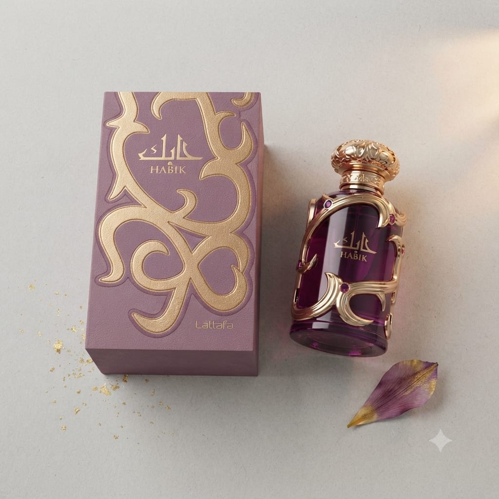 Lattafa Habik Eau de Parfum for Women – 100ml (3.4 Fl Oz) Long Lasting Floral Fruity Perfume