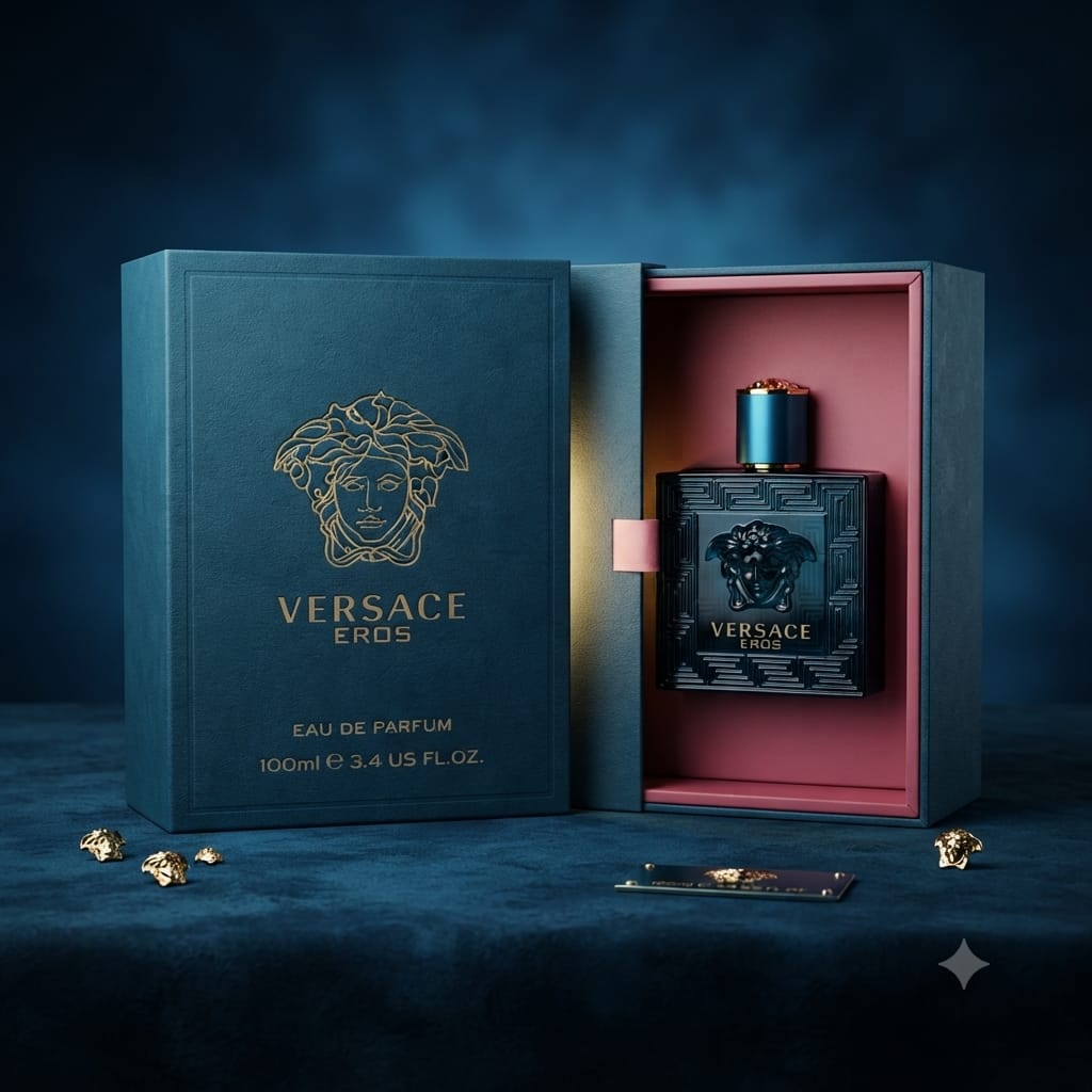 Versace Eros Eau de Parfum 100ml for Men | Woody Oriental Fresh Fragrance