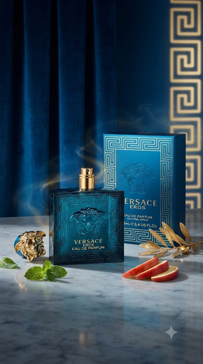 Versace Eros Eau de Parfum 100ml for Men | Woody Oriental Fresh Fragrance