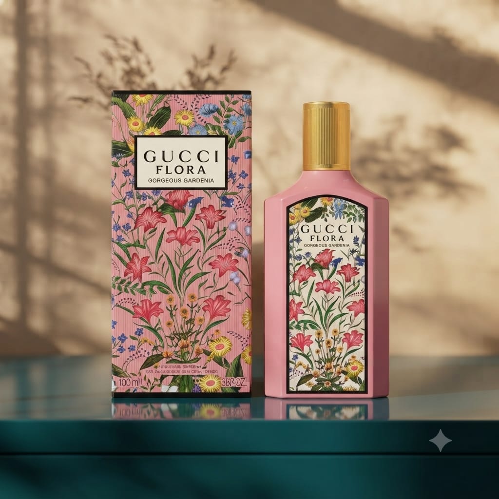 Gucci Flora Gorgeous Gardenia Eau de Parfum for Women – Floral Fragrance