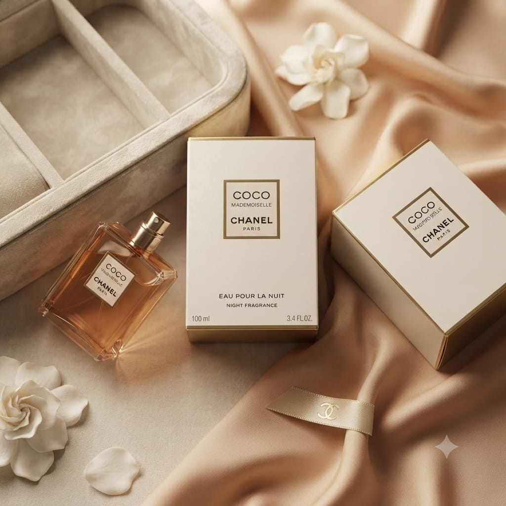 Coco Mademoiselle Night Fragrance – Elegant Floral & Warm Vanilla Perfume