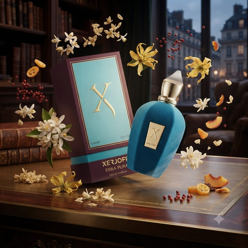 Xerjoff Erba Pura Eau de Parfum – Unisex Fruity Citrus Luxury Perfume