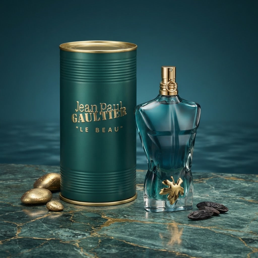 Jean Paul Gaultier Le Beau Eau de Toilette – Men’s Woody Aromatic Fragrance