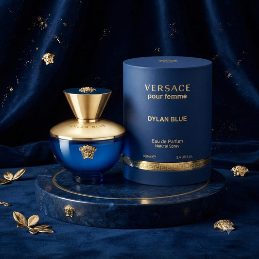 Versace Dylan Blue Pour Femme Eau de Parfum 100ml | Women's Floral Fruity Woody Perfume