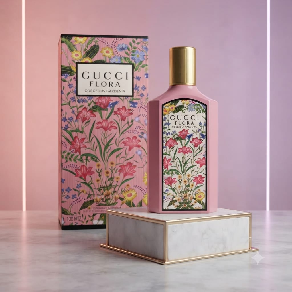 Gucci Flora Gorgeous Gardenia Eau de Parfum for Women – Floral Fragrance