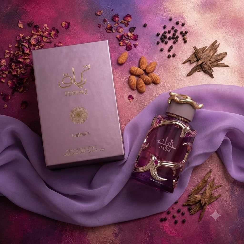 Lattafa Habik Eau de Parfum for Women – 100ml (3.4 Fl Oz) Long Lasting Floral Fruity Perfume