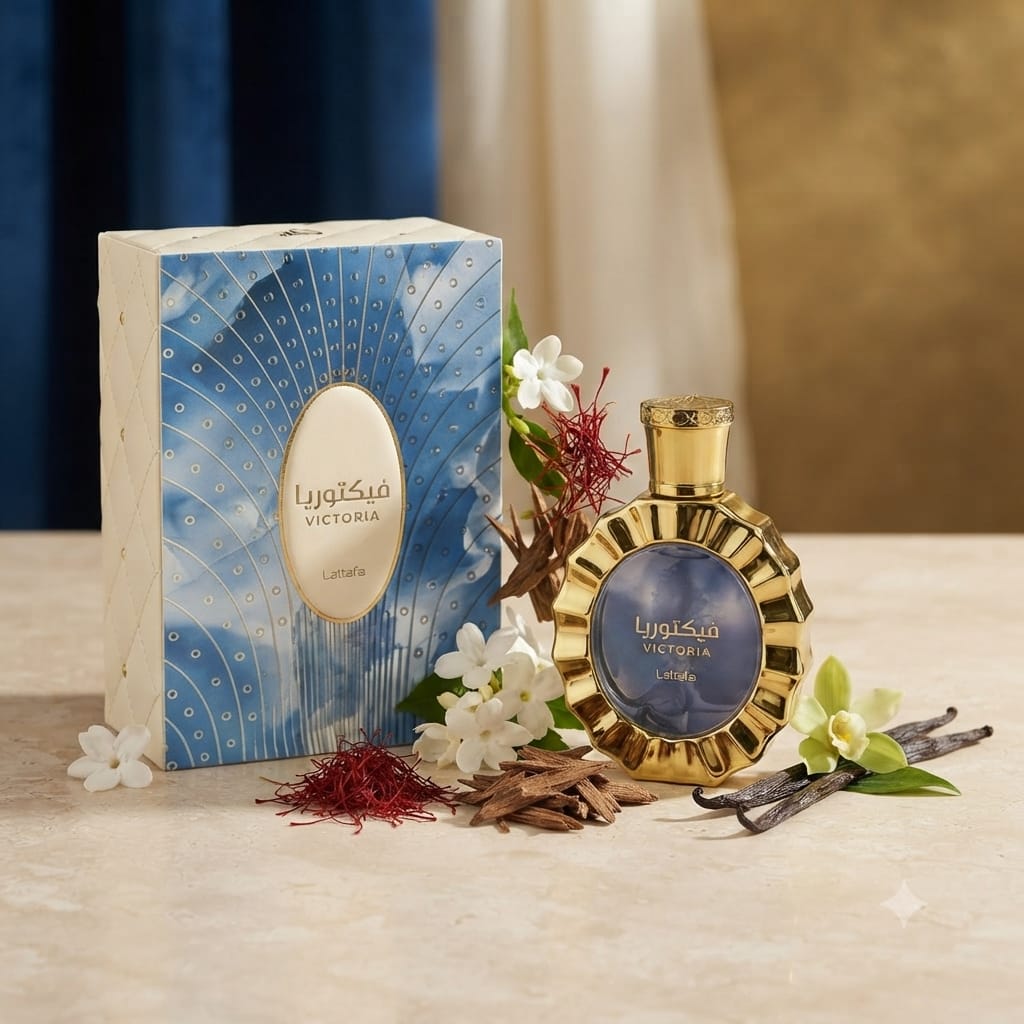 Lattafa Victoria Eau De Parfum – Luxury Floral Fruity Women's Perfume 100ml