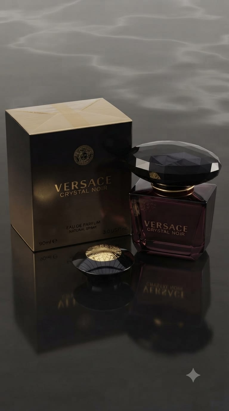 Versace Crystal Noir Eau de Parfum 90ml for Women – Luxury Fragrance