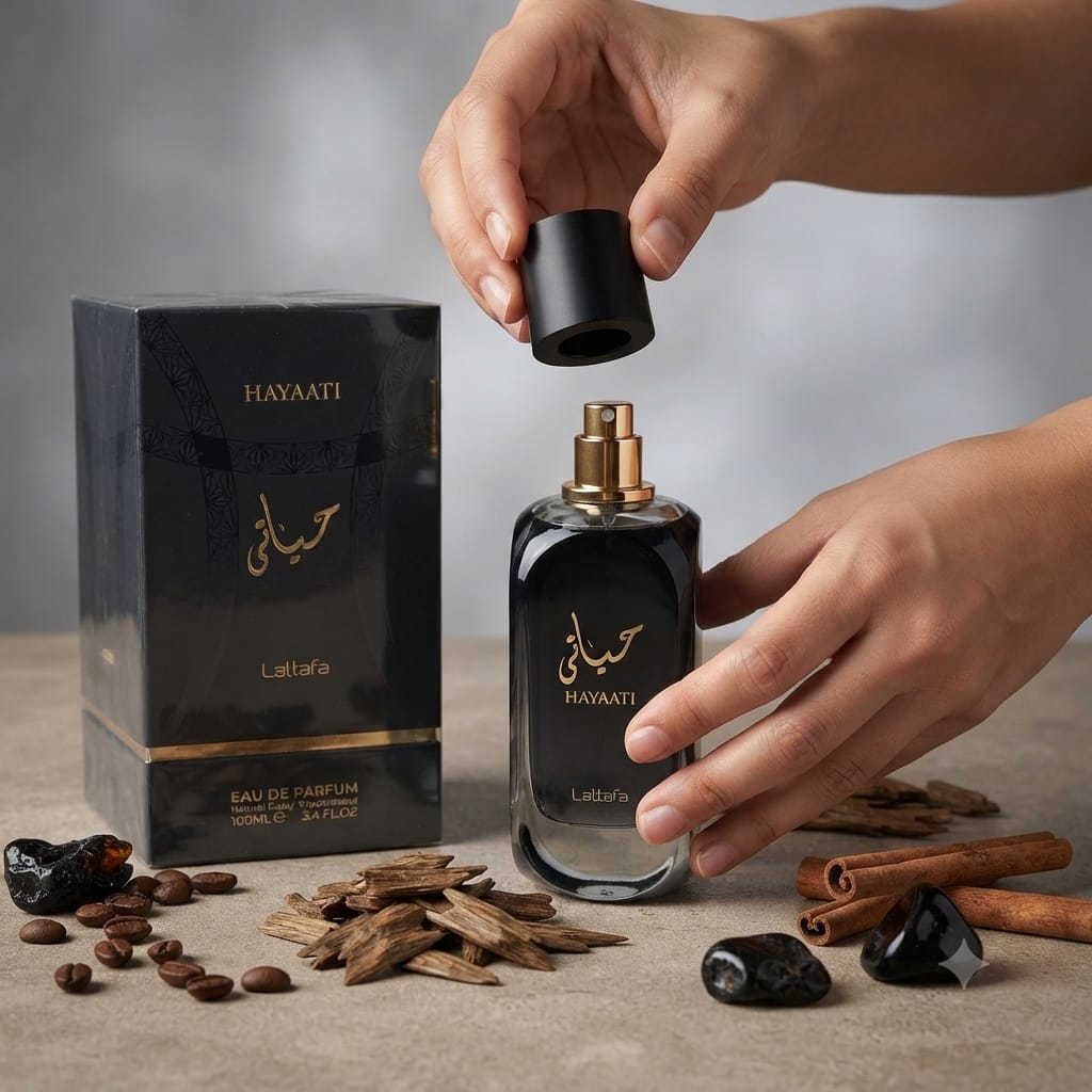 Lattafa Hayaati Eau de Parfum 100ml – Unisex Woody Aromatic Perfume