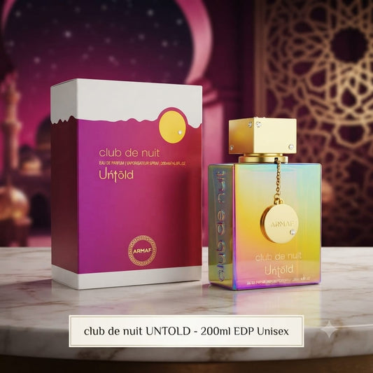 ARMAF Club de Nuit Untold Eau de Parfum 200ml – Unisex Luxury Fragrance