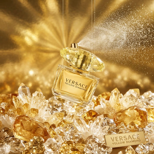 Versace Yellow Diamond Eau De Toilette – Luxury Citrus Floral Women's Perfume