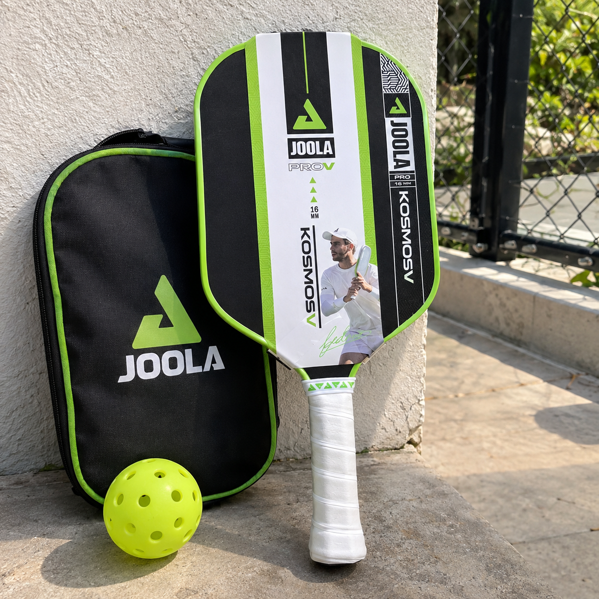 JOOLA Kosmos Pro V 16mm Pickleball Paddle with Carry Case