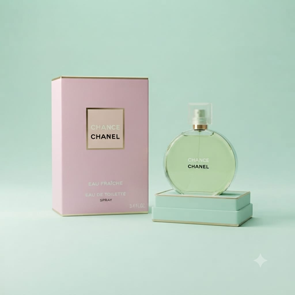 Chance Chanel Eau Fraîche Eau de Toilette for Women – Fresh & Elegant Fragrance