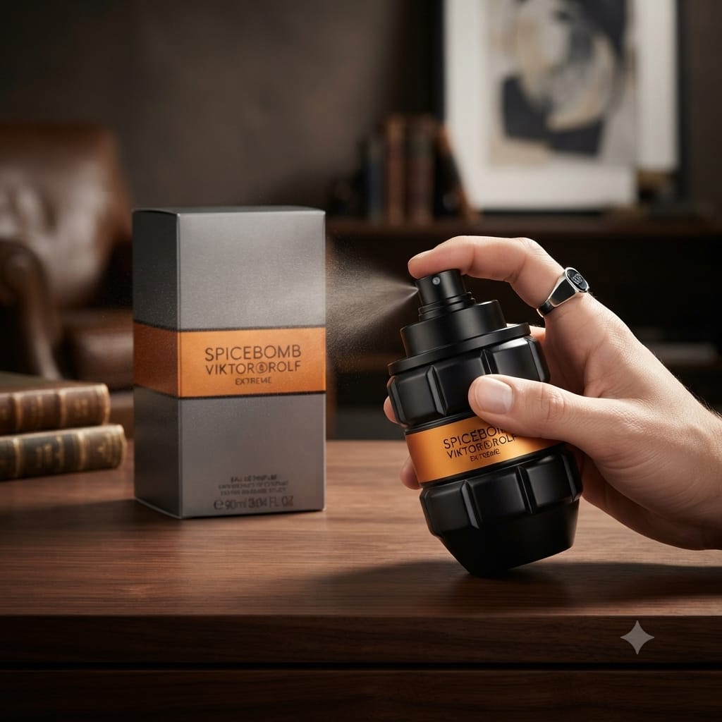 Viktor & Rolf Spicebomb Extreme Eau De Parfum – Intense Spicy Vanilla Men's Fragrance