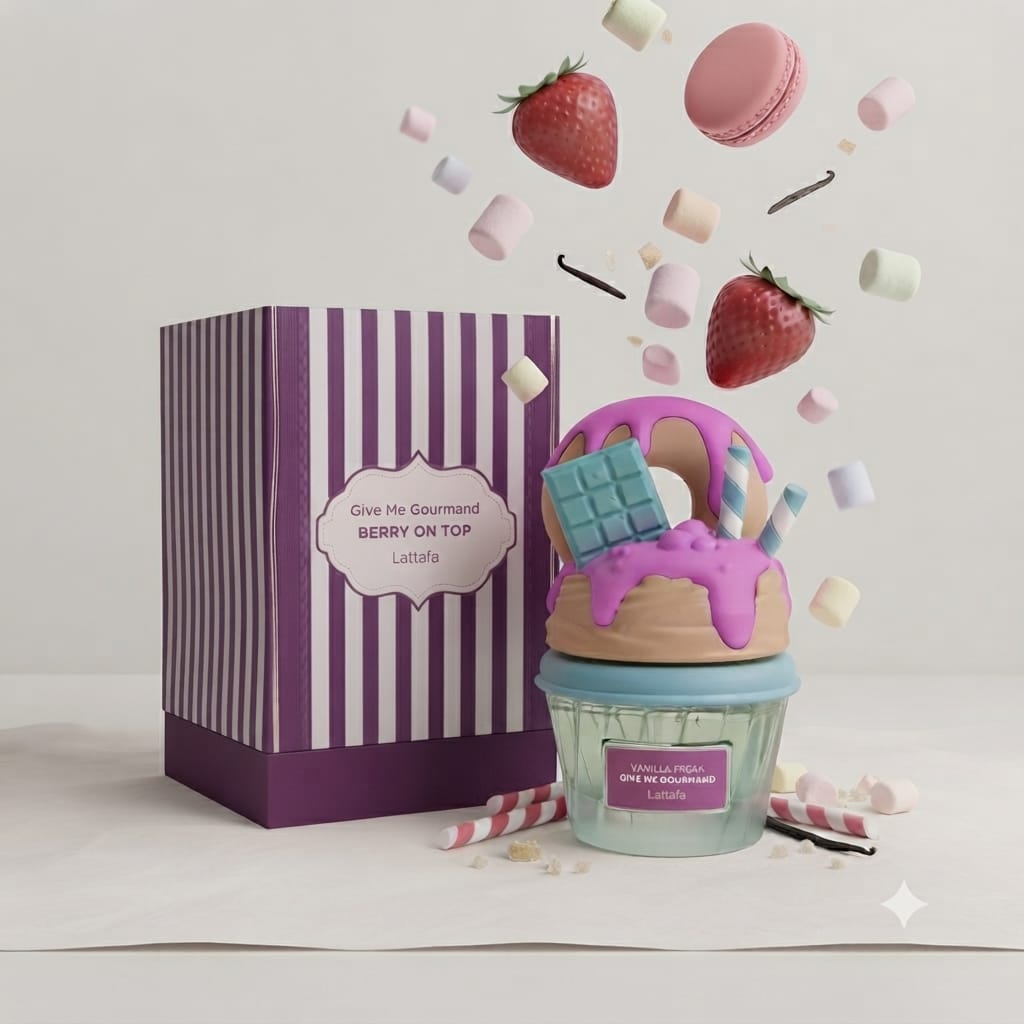 Lattafa Give Me Gourmand Mallow Madness Eau de Parfum – 75ml Unisex Perfume | Sweet Marshmallow Gourmand Fragrance