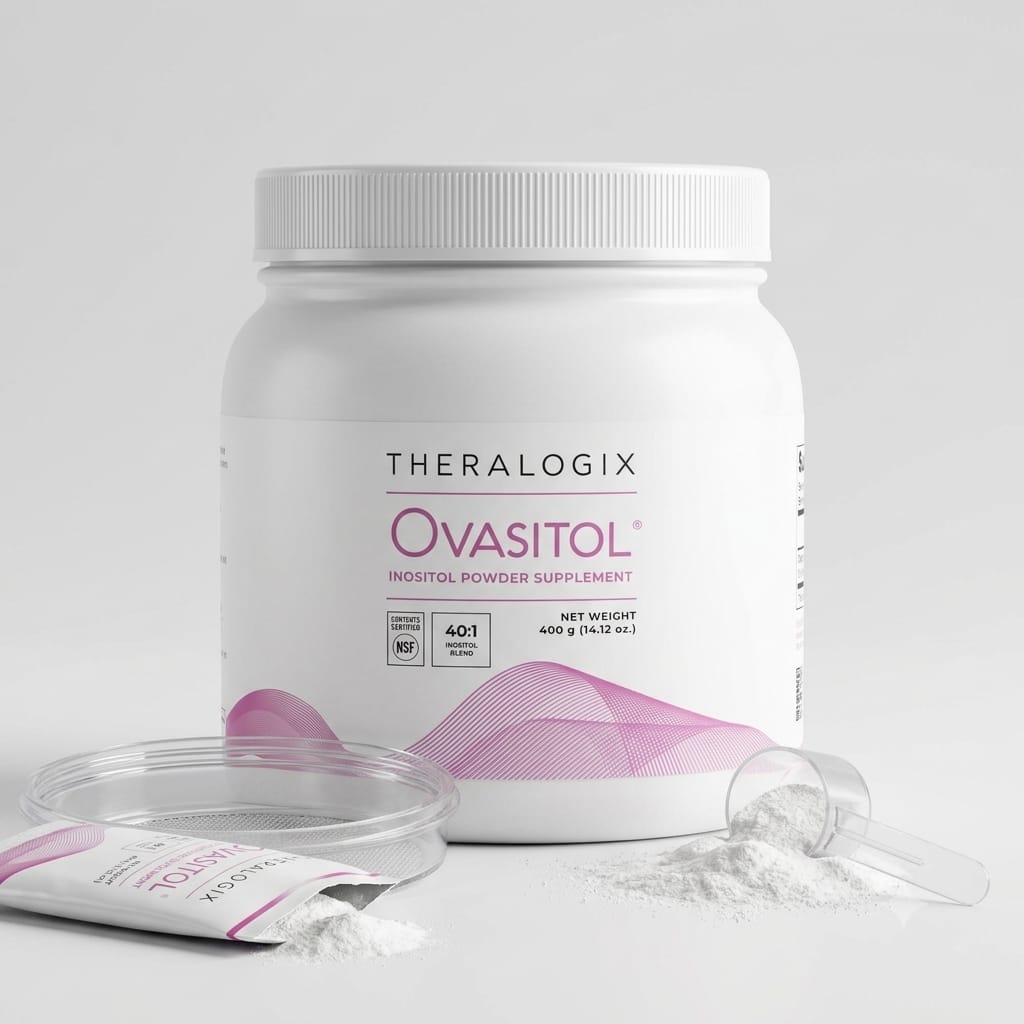 Theralogix Ovasitol Inositol Powder 400g – 40:1 Myo-Inositol & D-Chiro-Inositol Supplement