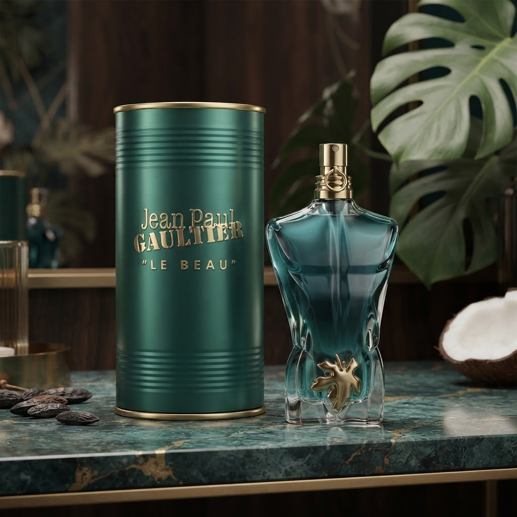 Jean Paul Gaultier Le Beau Eau de Toilette – Men’s Woody Aromatic Fragrance