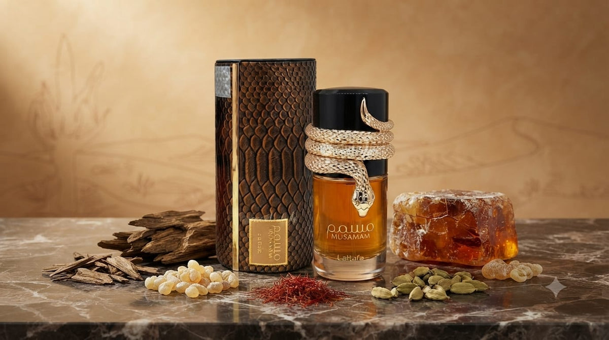 Lattafa Musamam Eau de Parfum – 100ml Unisex Perfume | Woody Spicy Amber Fragrance