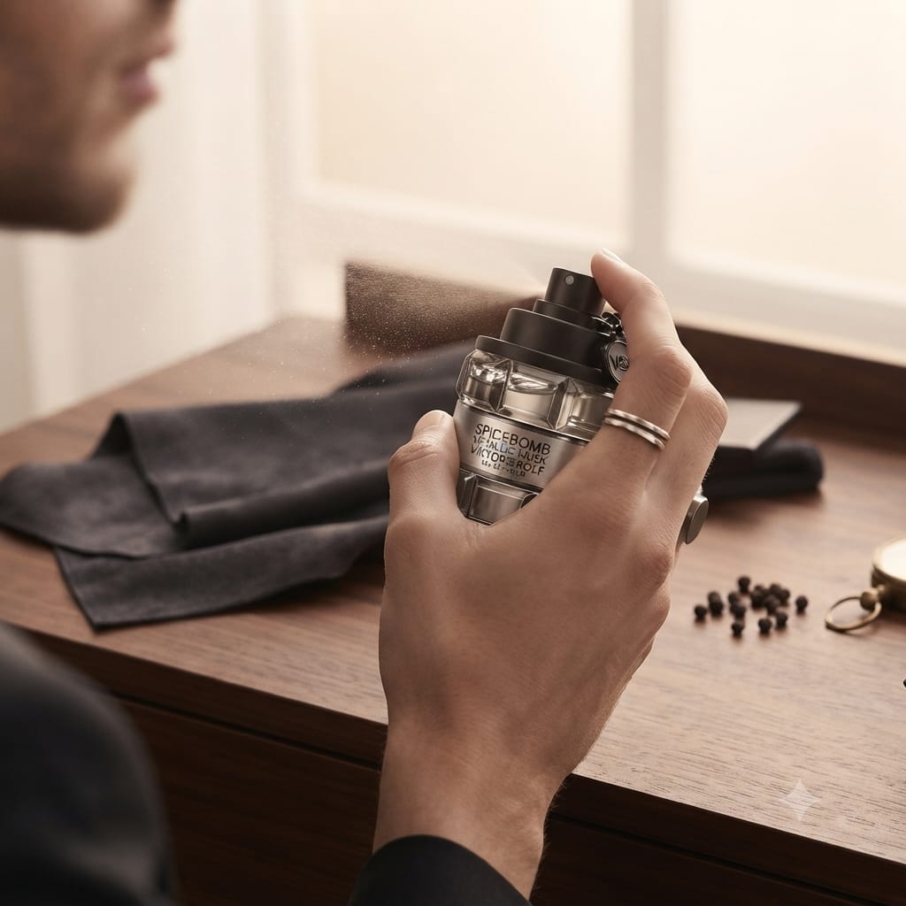 Viktor&Rolf Spicebomb Eau de Toilette 90ml – Men’s Spicy Woody Fragrance