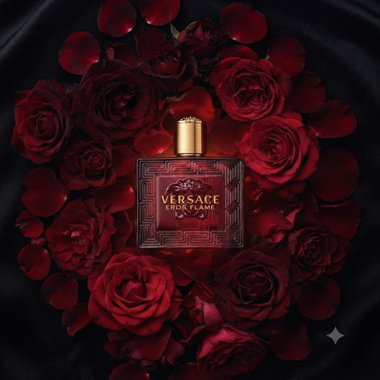 Versace Eros Flame Eau de Parfum – Men’s Spicy Citrus & Woody Fragrance