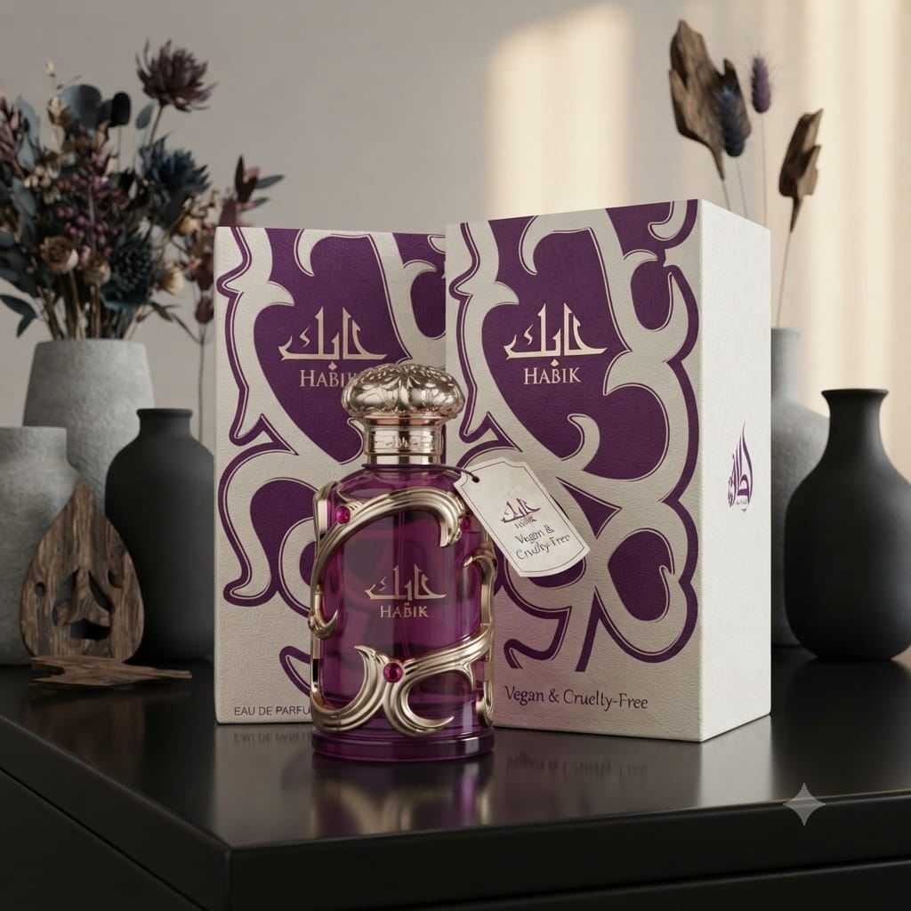 Lattafa Habik Eau de Parfum for Women – 100ml (3.4 Fl Oz) Long Lasting Floral Fruity Perfume