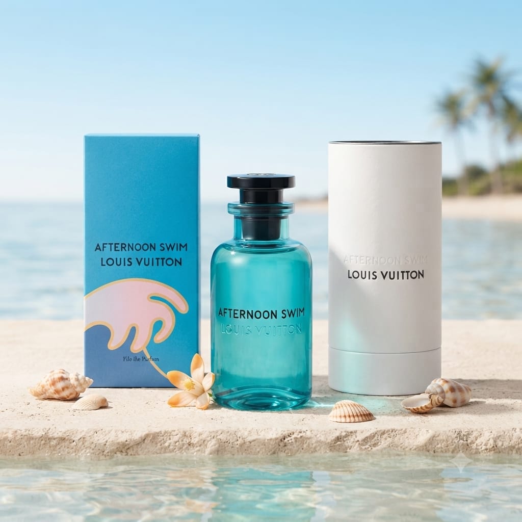 Louis Vuitton Afternoon Swim Eau de Parfum – Fresh Citrus Unisex Fragrance