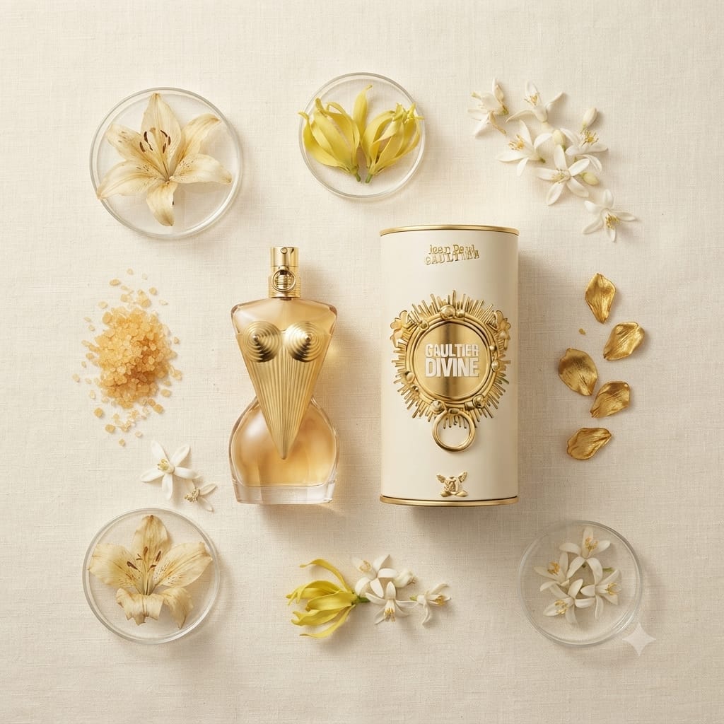 Jean Paul Gaultier Divine Eau De Parfum – Luxury Floral Gourmand Women's Perfume