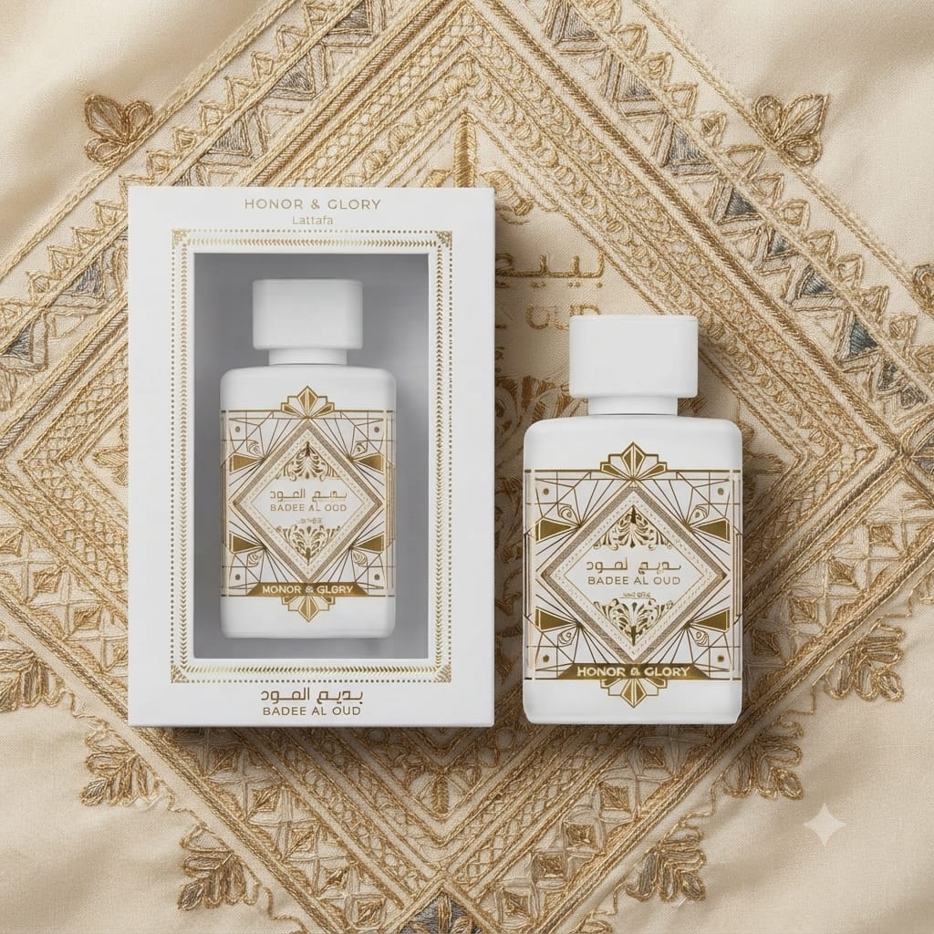 Lattafa Badee Al Oud Honor & Glory Eau de Parfum – 100ml Unisex Perfume | Sweet Spicy Oriental Fragrance