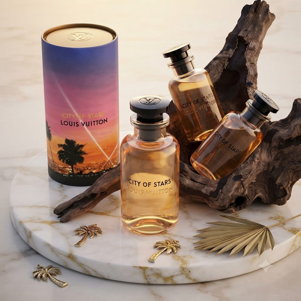 Louis Vuitton City of Stars Eau de Parfum – Luxury Citrus Floral Fragrance