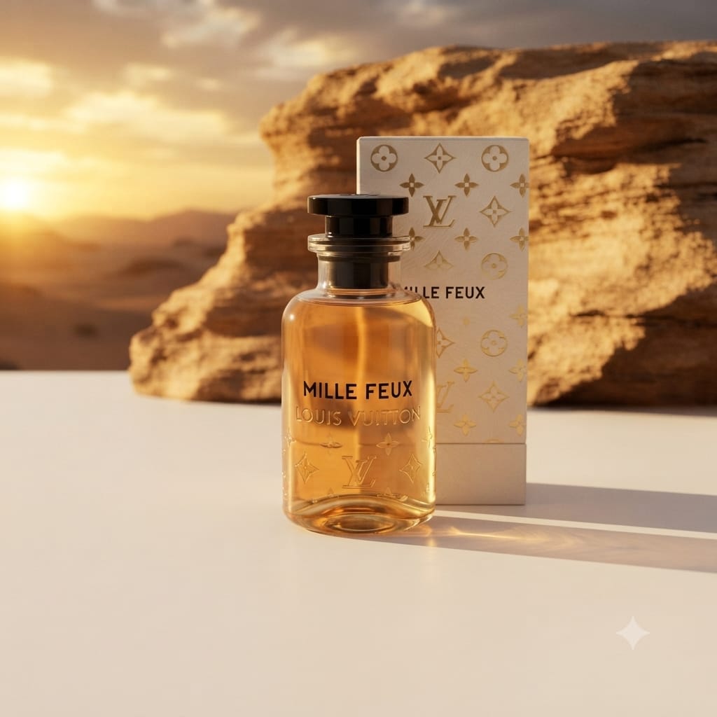 Louis Vuitton Mille Feux Eau de Parfum – Luxury Raspberry & Leather Floral Perfume