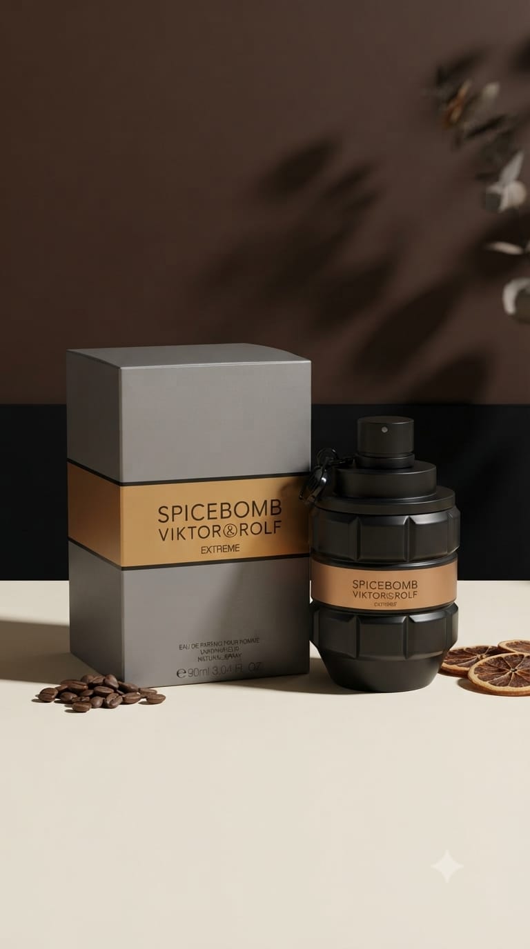 Viktor & Rolf Spicebomb Extreme Eau De Parfum – Intense Spicy Vanilla Men's Fragrance