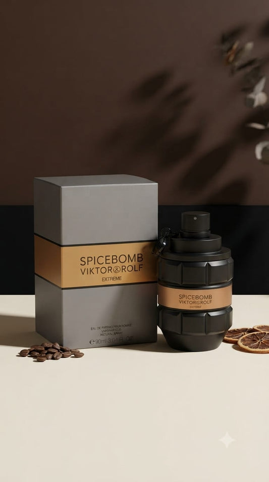 Viktor & Rolf Spicebomb Extreme Eau De Parfum – Intense Spicy Vanilla Men's Fragrance
