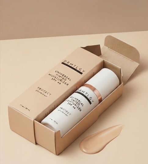 DRMTLGY Universal Tinted Moisturizer SPF 46 50ml – Sheer Hydrating Facial Sunscreen