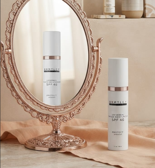 DRMTLGY Universal Tinted Moisturizer SPF 46 50ml – Sheer Hydrating Facial Sunscreen