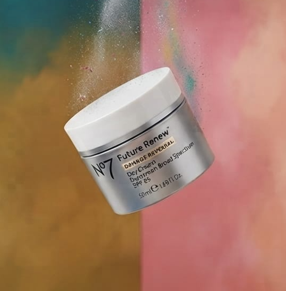 No7 Future Renew Damage Reversal Day Cream SPF 25 50ml – Moisturizing Face Cream