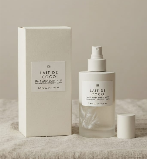 Lait De Coco Hair & Body Mist 100ml – Coconut Scented Fragrance Spray
