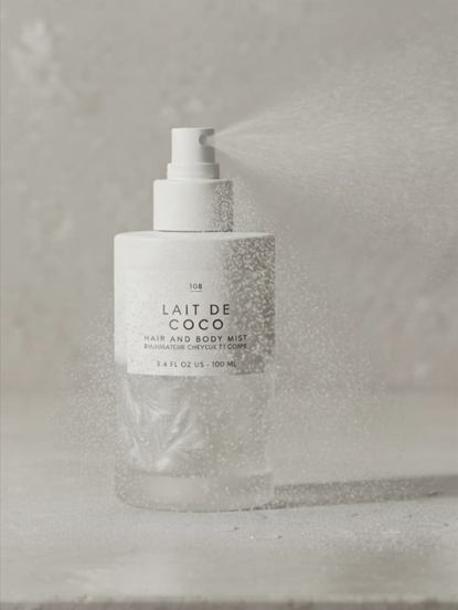 Lait De Coco Hair & Body Mist 100ml – Coconut Scented Fragrance Spray
