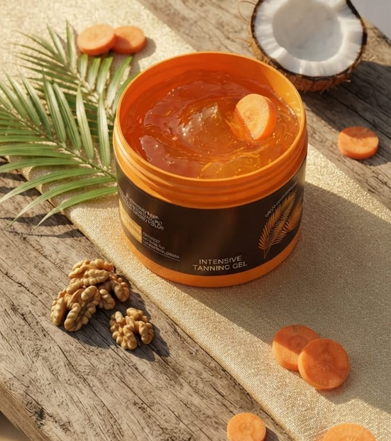 Intensive Tanning Gel – Hydrating Sun Tanning Gel for Body & Beach Care