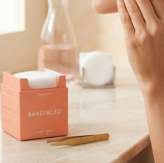 Barefaced Toning Pads – Daily Facial Toner Pads for Easy Skincare Routine