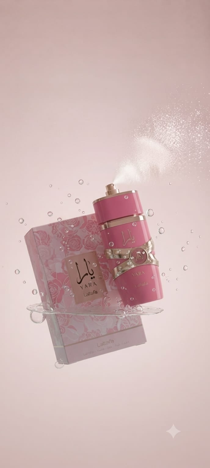 Lattafa Yara Eau de Parfum 100ml – Women’s Amber Vanilla Perfume