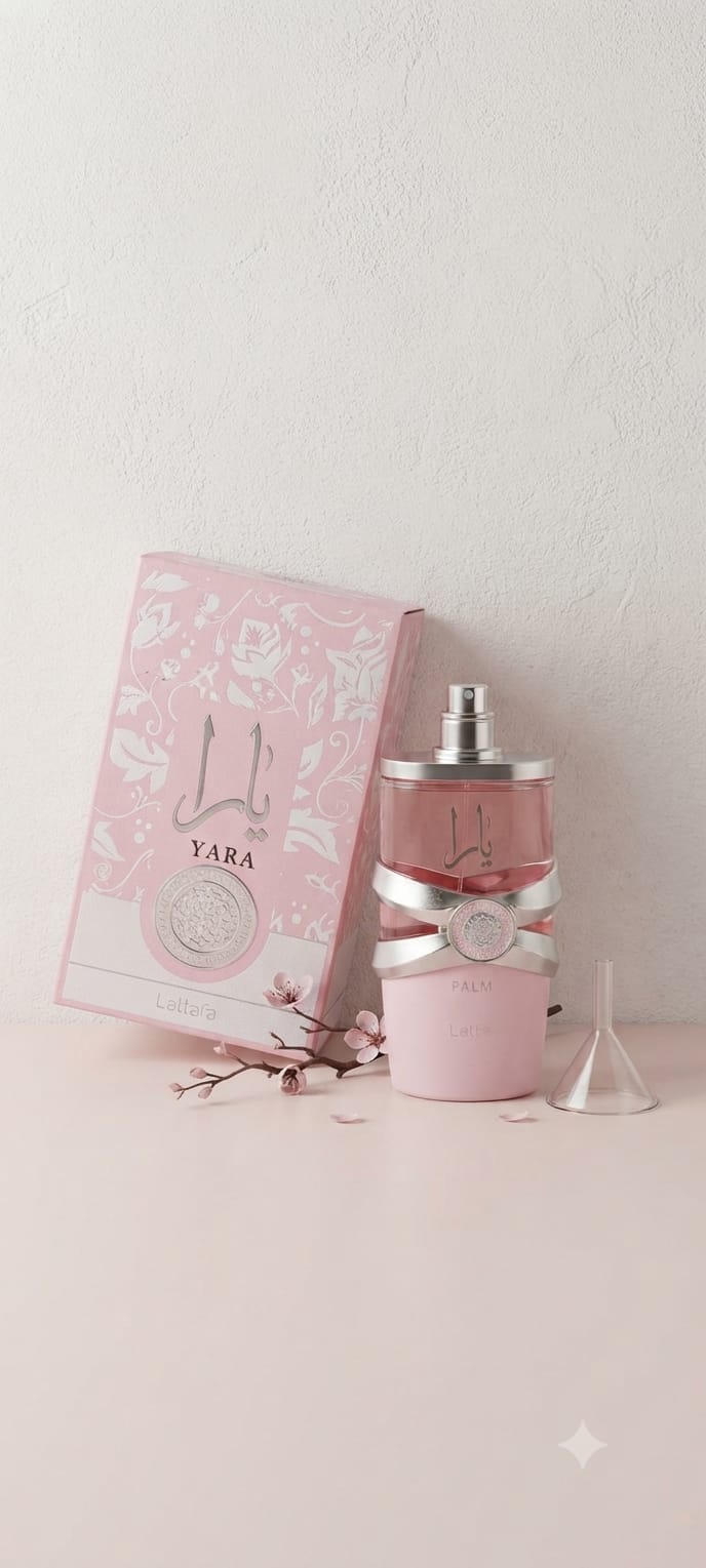 Lattafa Yara Eau de Parfum – Women’s Sweet Amber Vanilla Perfume