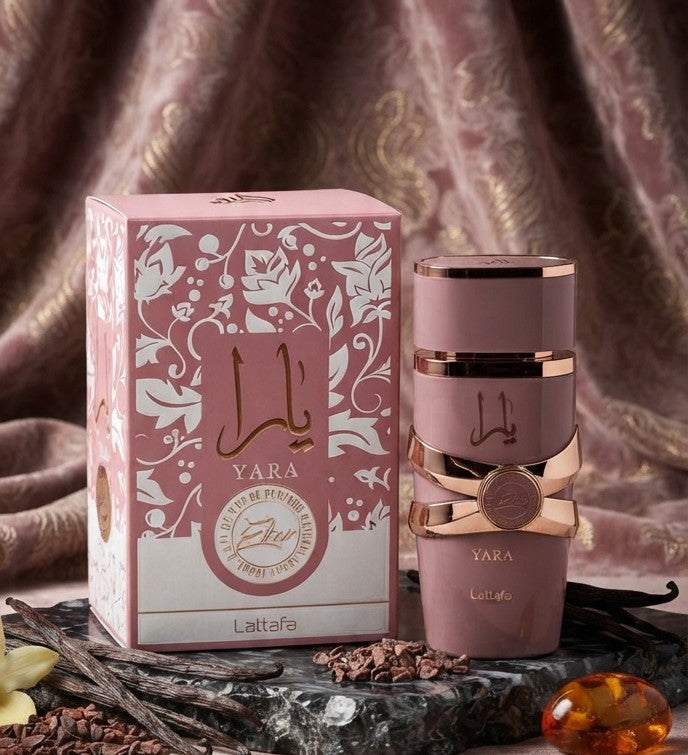 Lattafa Yara Eau de Parfum 100ml – Women’s Amber Vanilla Perfume