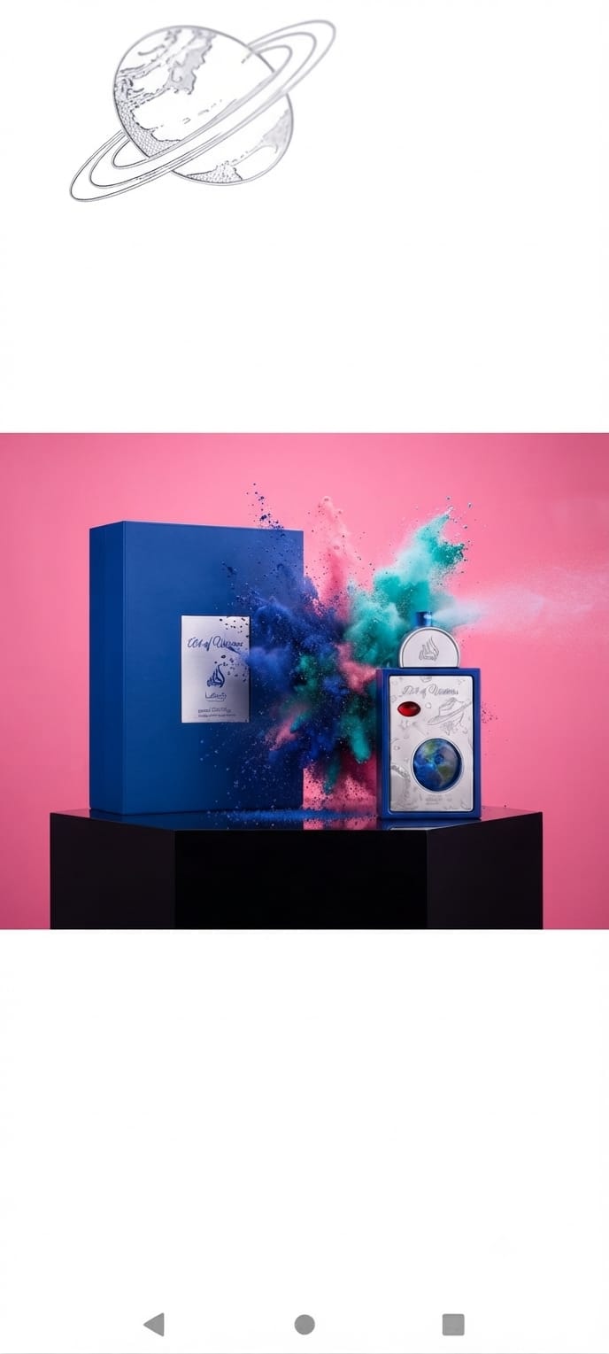 Lattafa Pride Art of Universe Eau de Parfum 100ml – Unisex Citrus Woody Fragrance