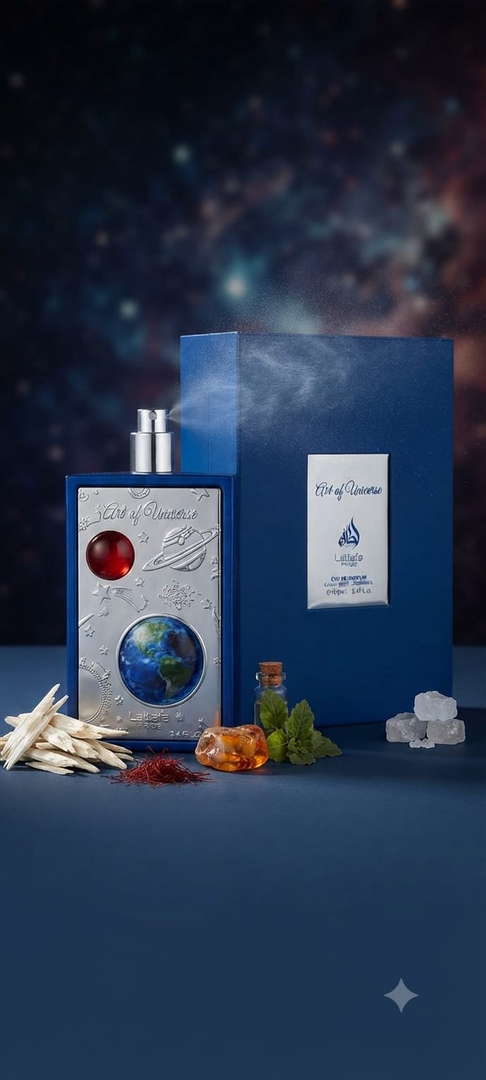 Lattafa Pride Art of Universe Eau de Parfum 100ml – Unisex Citrus Woody Fragrance