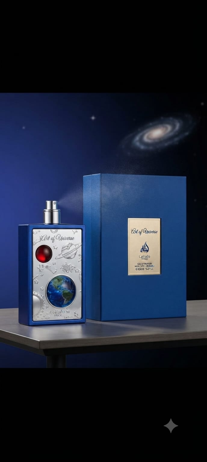 Lattafa Pride Art of Universe Eau de Parfum 100ml – Unisex Citrus Woody Fragrance